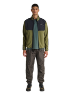 HALO BLOCKED ZIP FLEECE