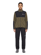 HALO BLOCKED ZIP FLEECE