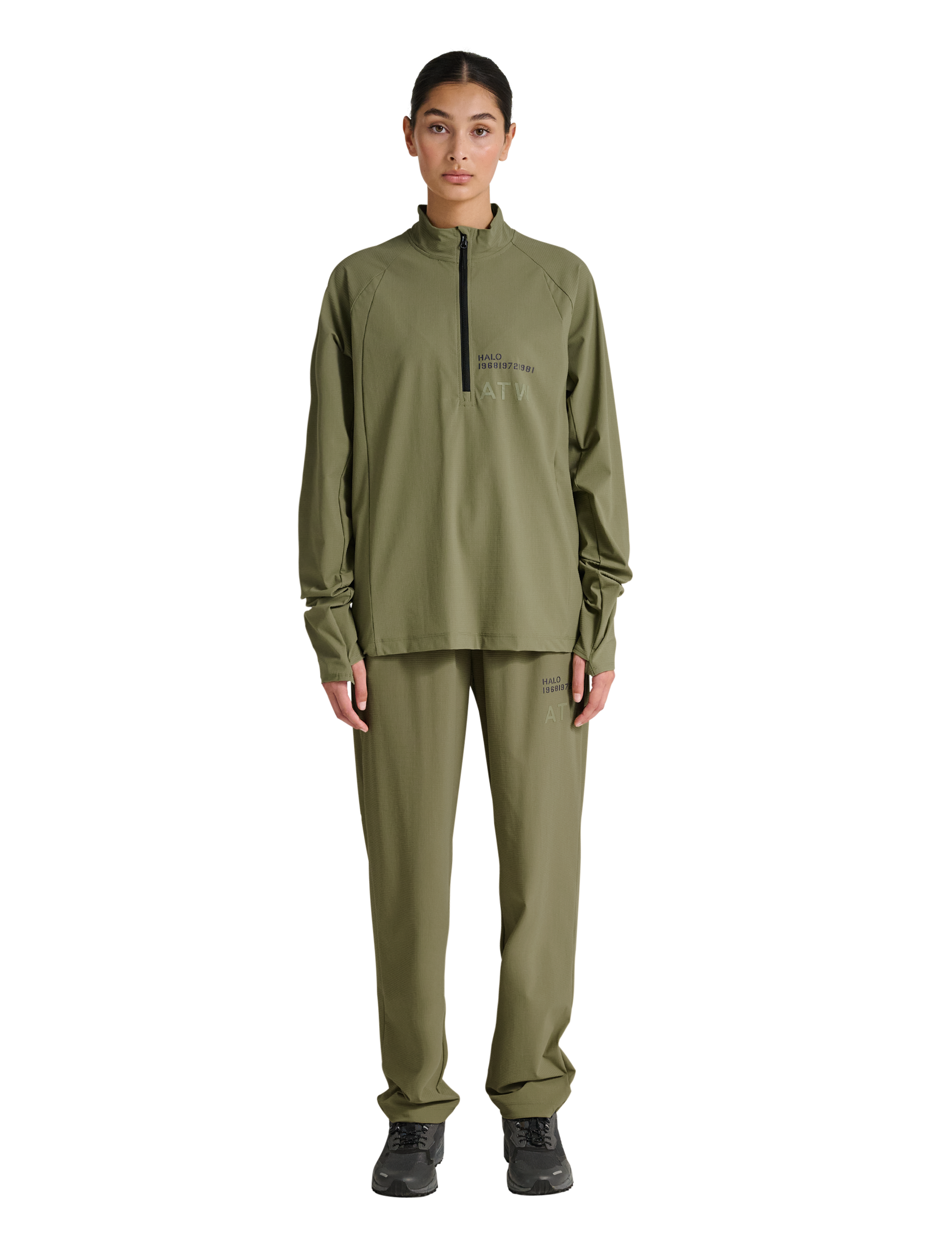 HALO AIR HALF ZIP SHIRT