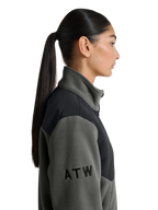 HALO BLOCKED ZIP FLEECE