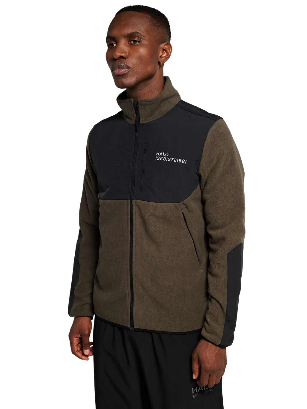HALO BLOCKED ZIP FLEECE