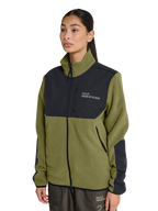 HALO BLOCKED ZIP FLEECE