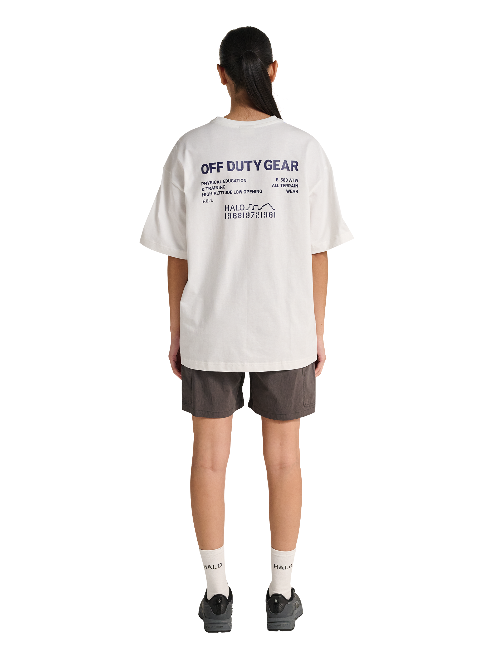 HALO GRAPHIC BOXY T-SHIRT