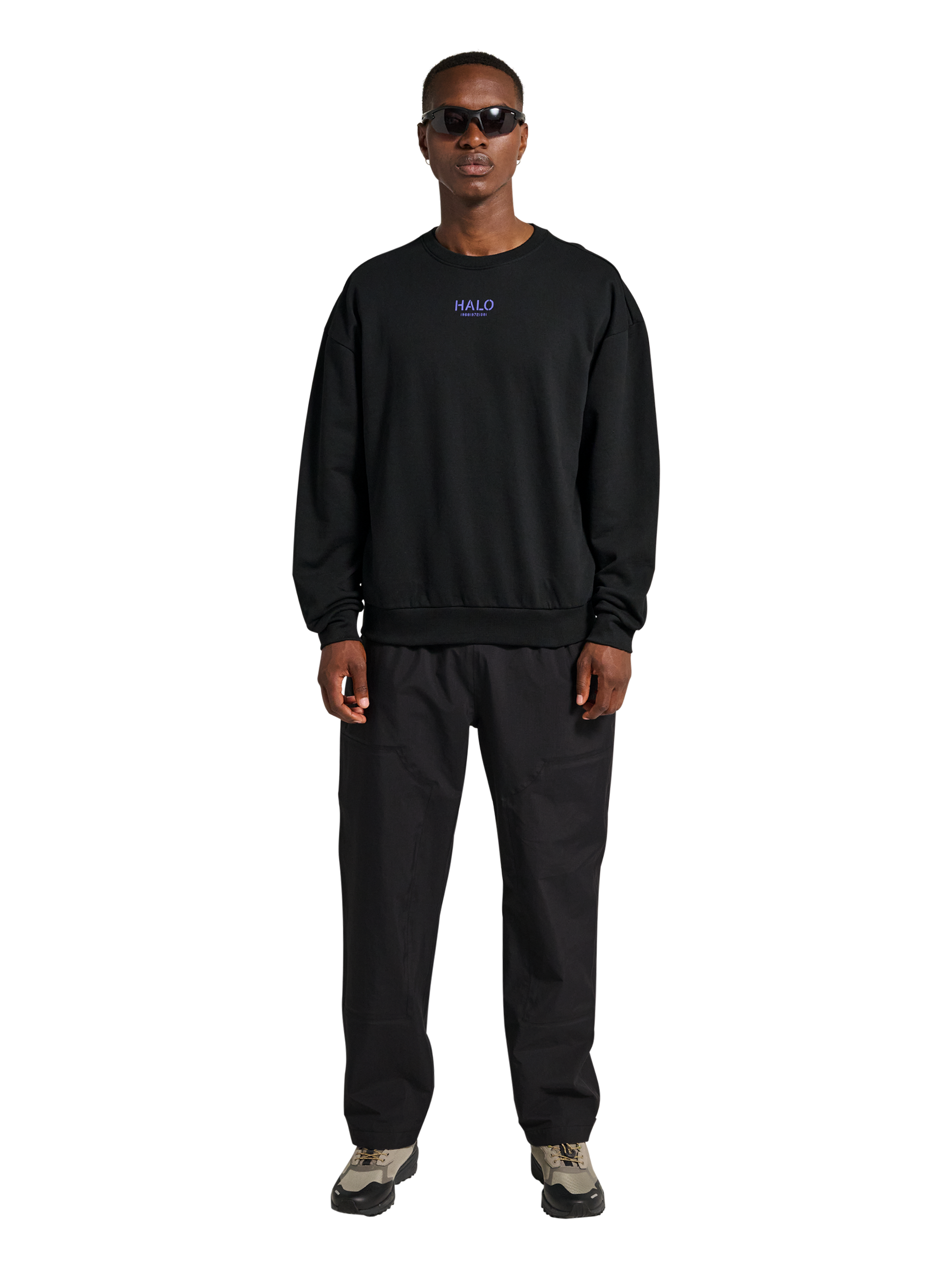 HALO GRAPHIC BOXY CREW