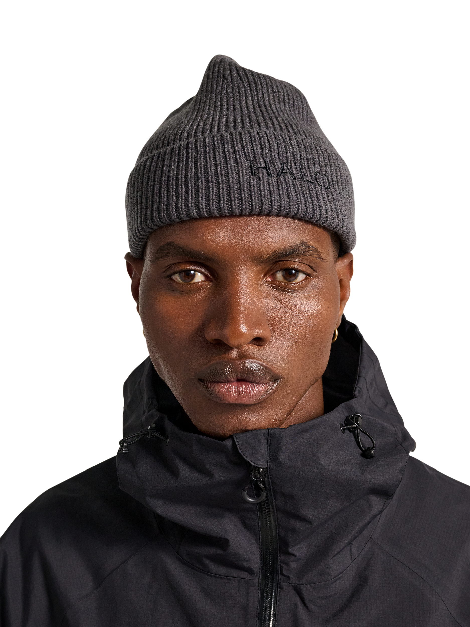 HALO  WOOL RIB BEANIE