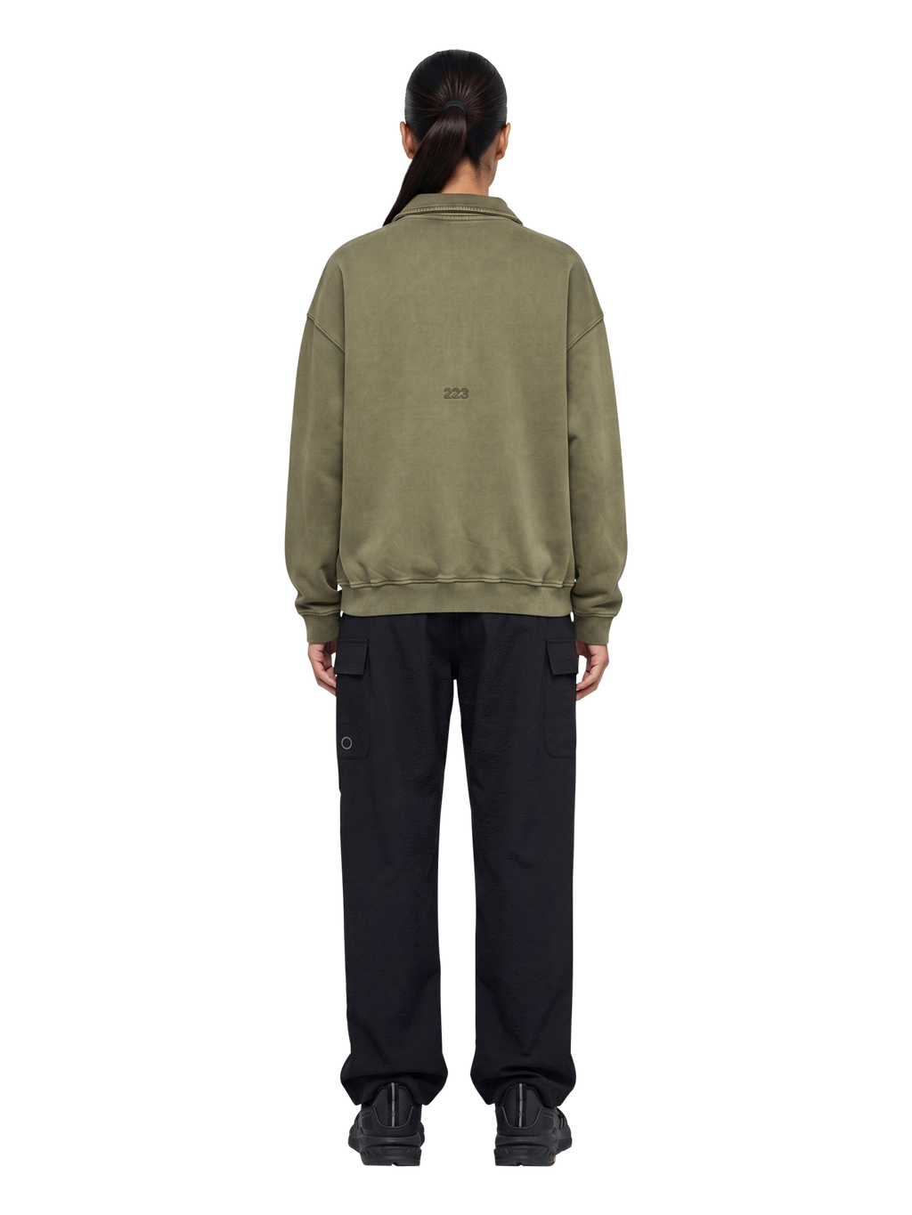 HALO BOXY POLO SWEAT