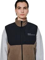 HALO BLOCKED FLEECE VEST