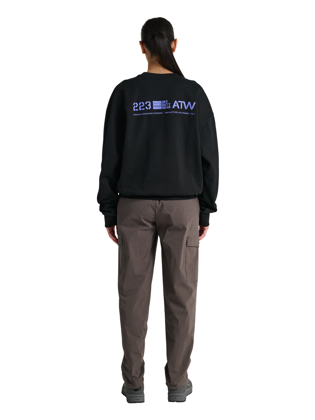 HALO GRAPHIC BOXY CREW