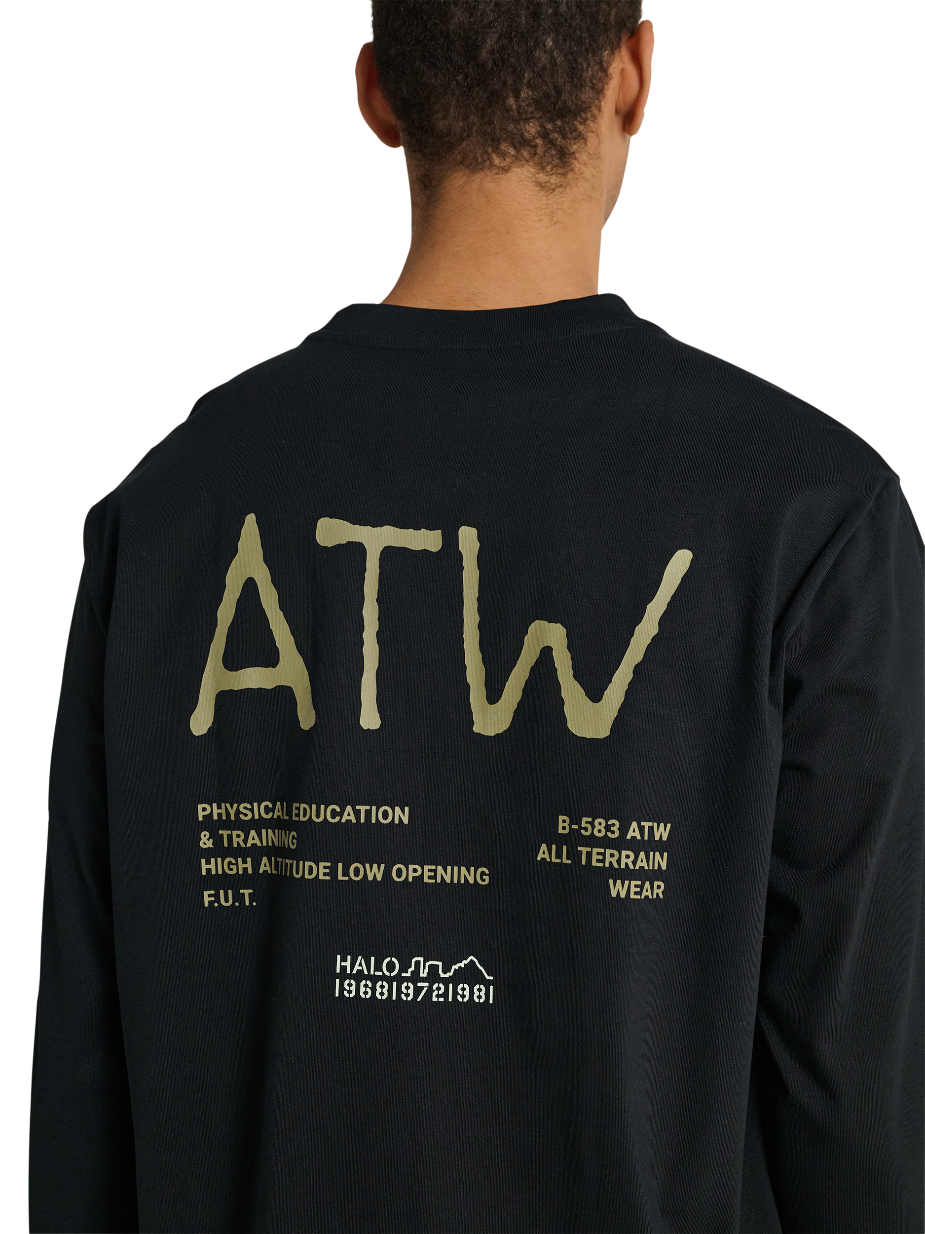 HALO GRAPHIC LS T-SHIRT