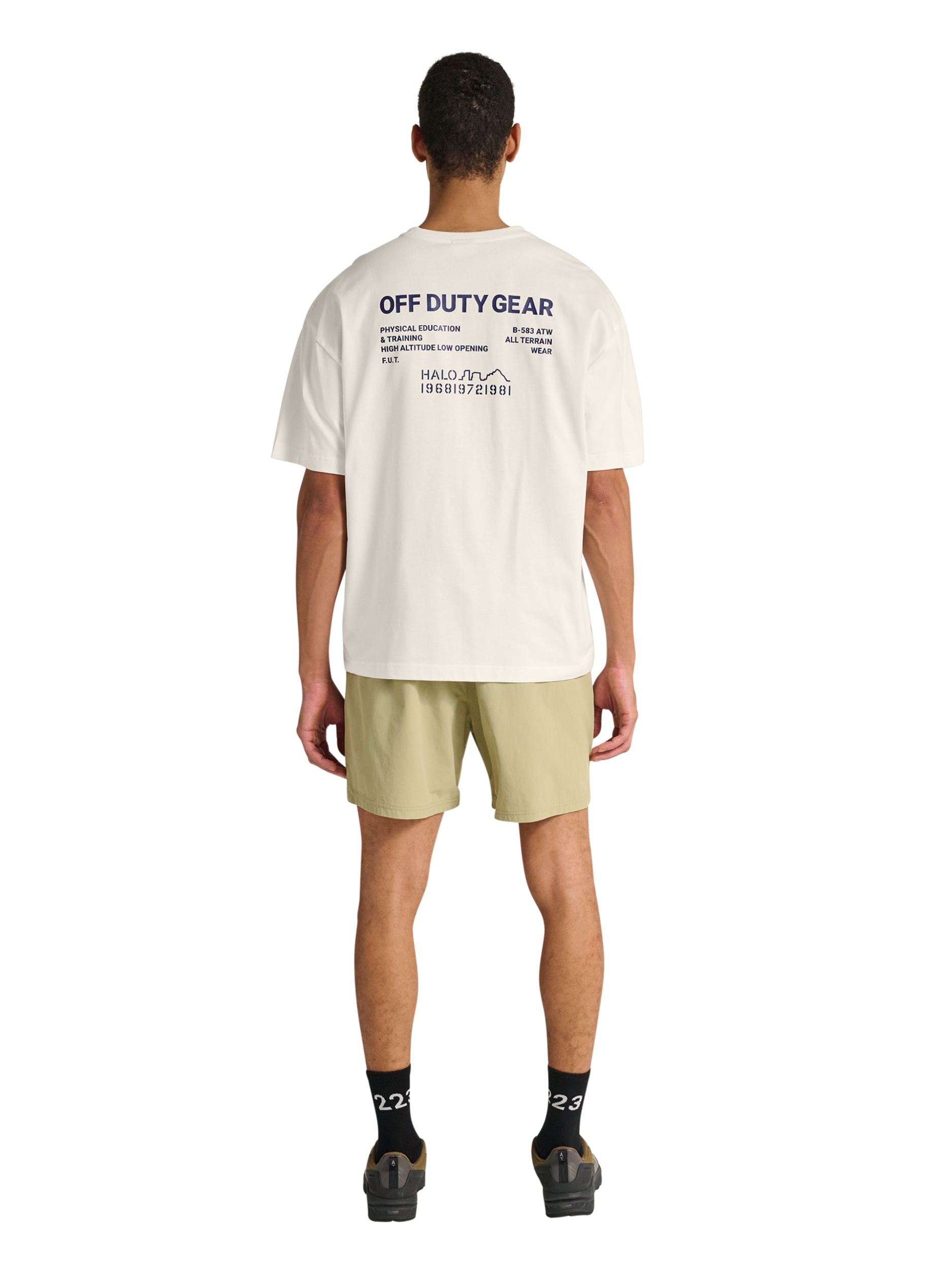 HALO GRAPHIC BOXY T-SHIRT