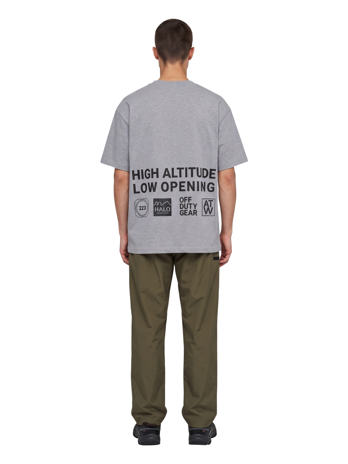 HALO GRAPHIC BOXY T-SHIRT