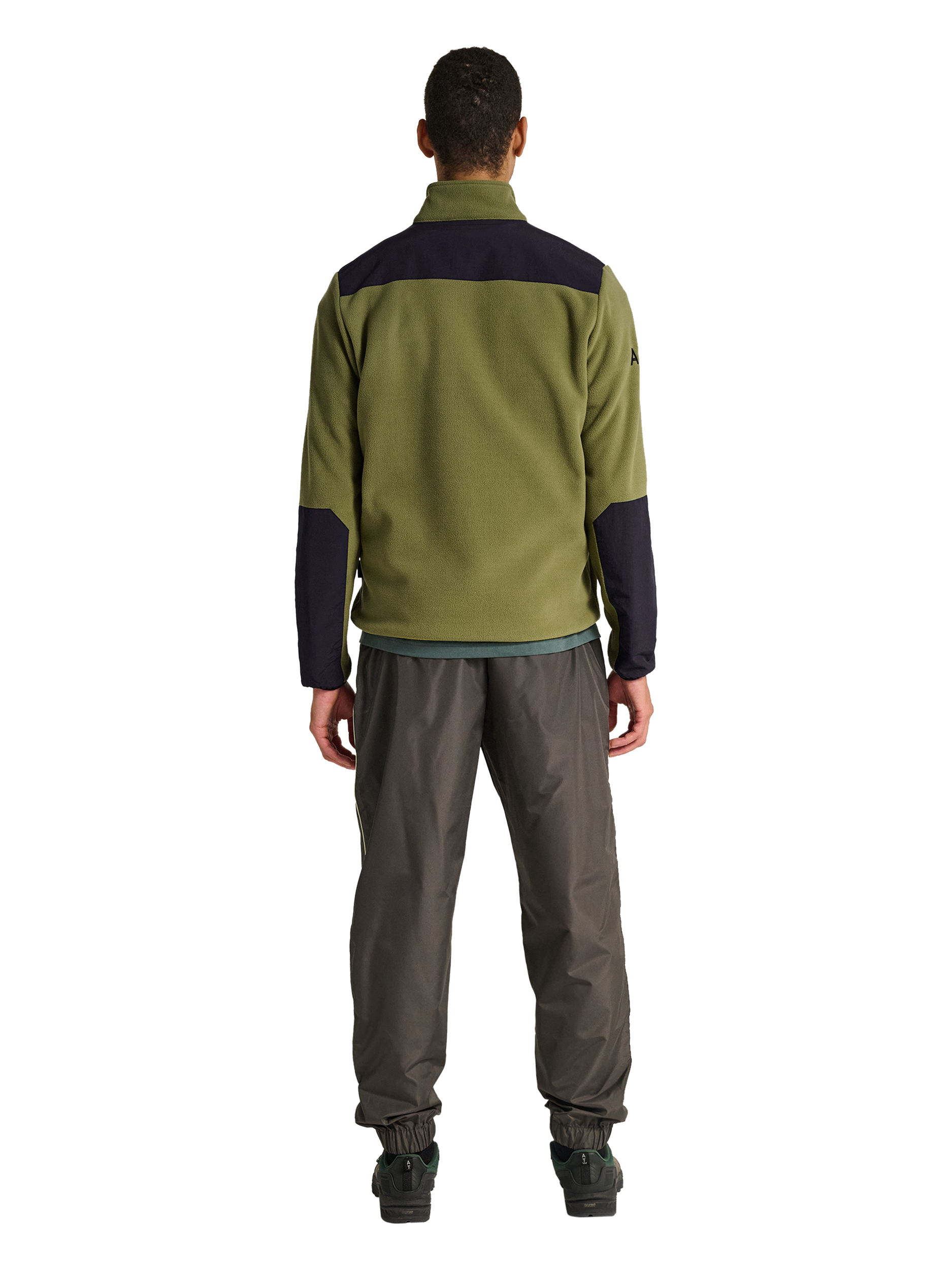 HALO BLOCKED ZIP FLEECE