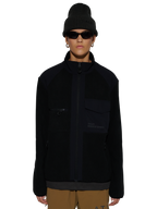 HALO PANELED FLEECE JACKET