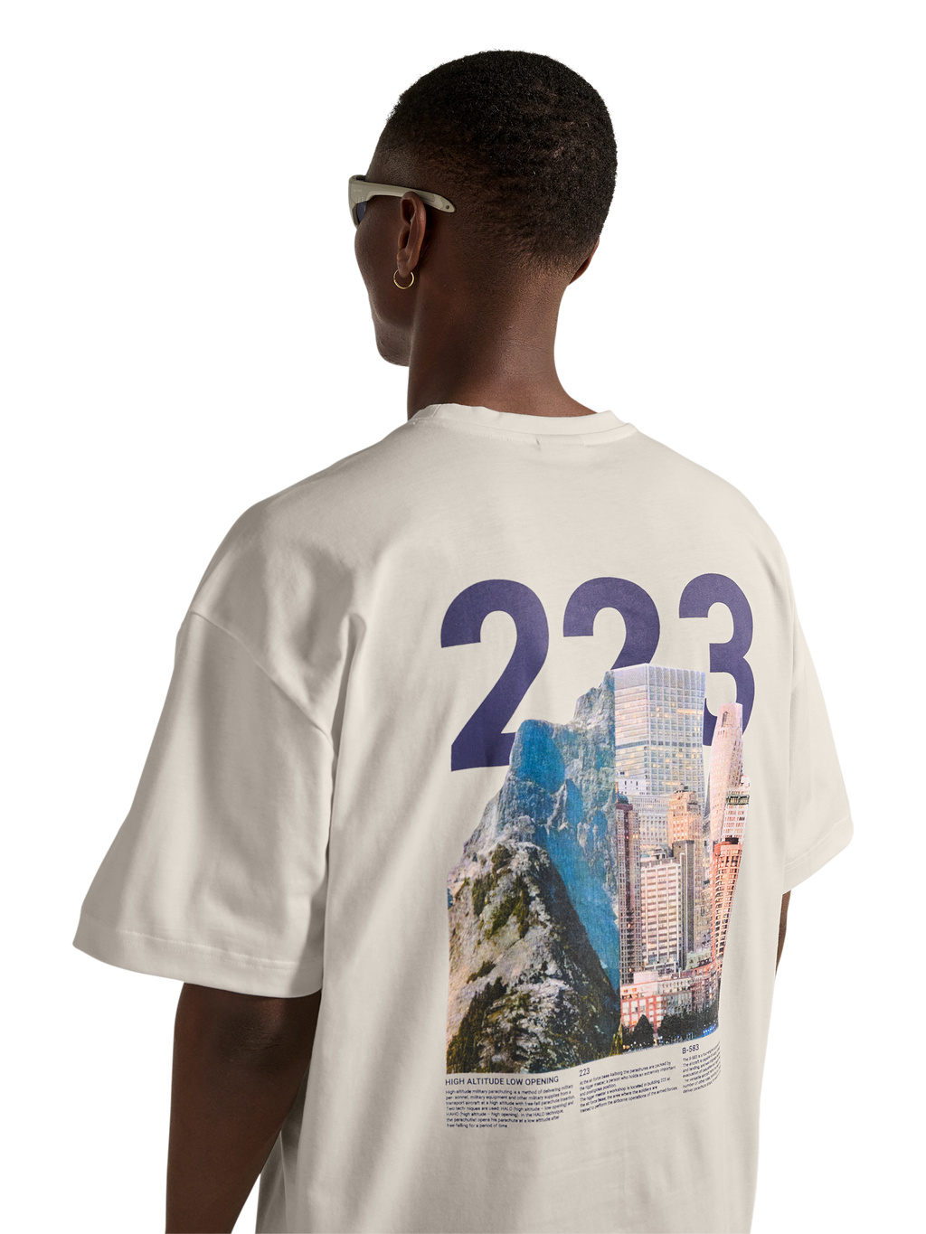 HALO GRAPHIC BOXY T-SHIRT