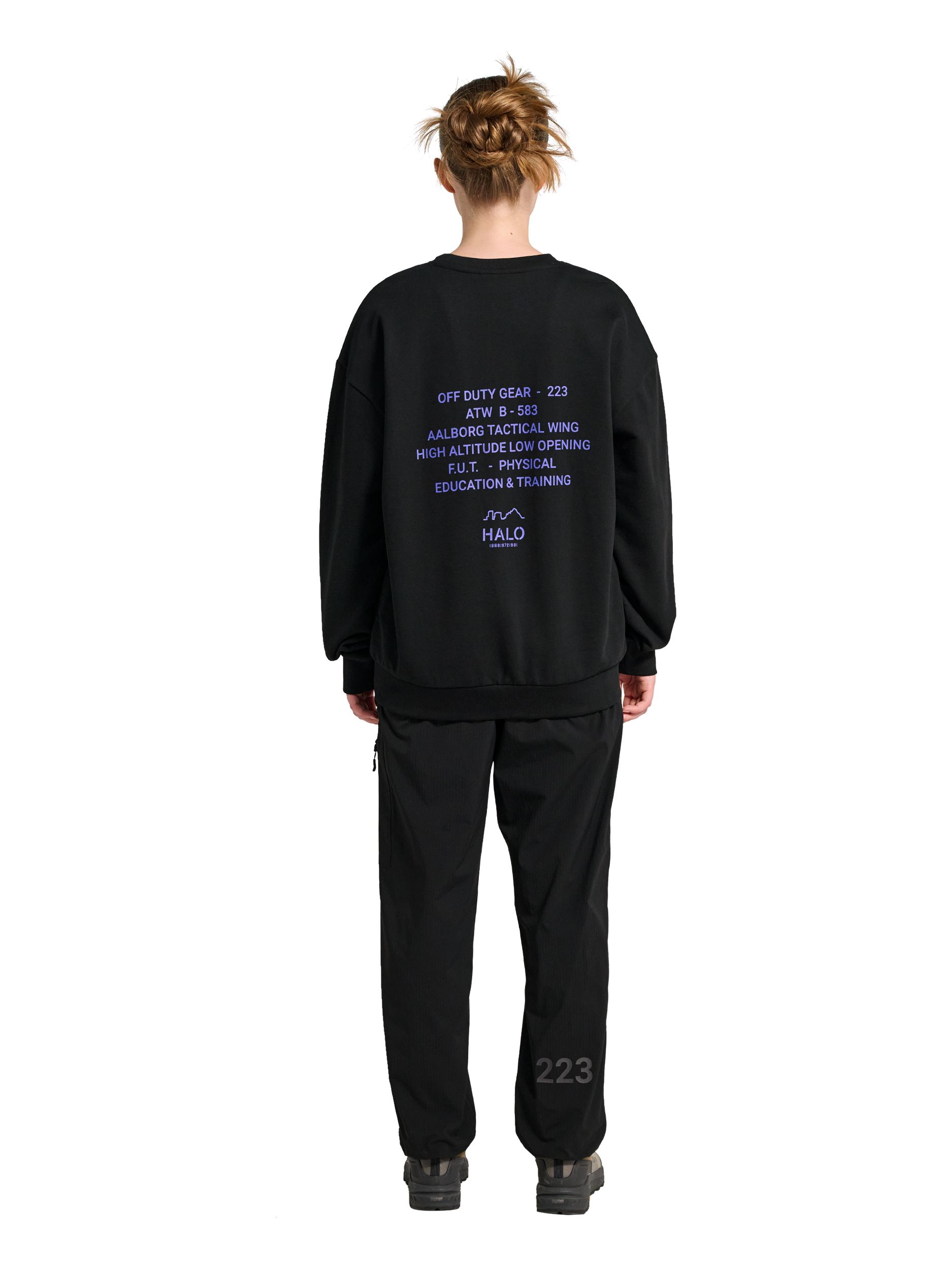 HALO GRAPHIC BOXY CREW