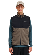 HALO BLOCKED FLEECE VEST