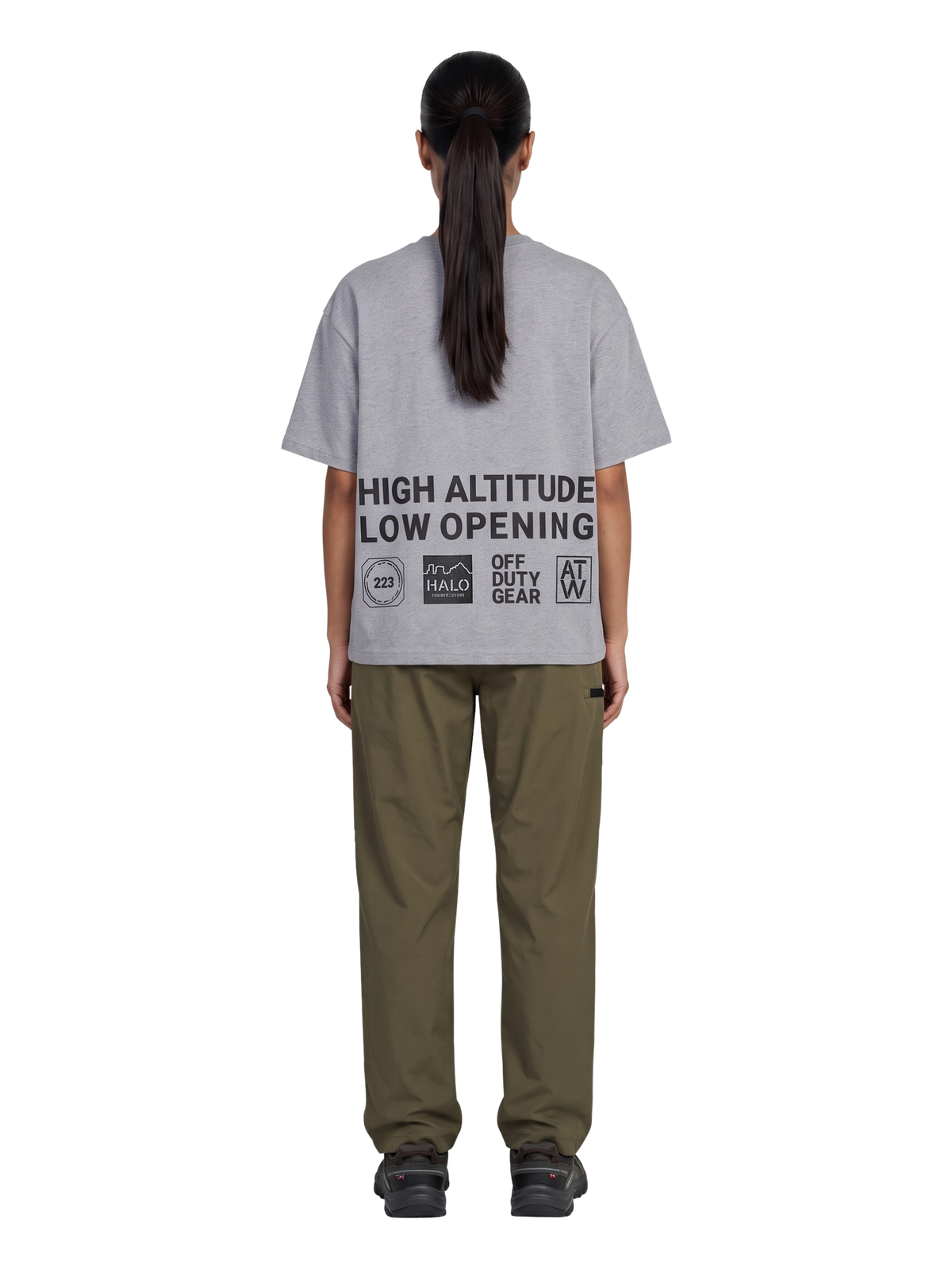 HALO GRAPHIC BOXY T-SHIRT