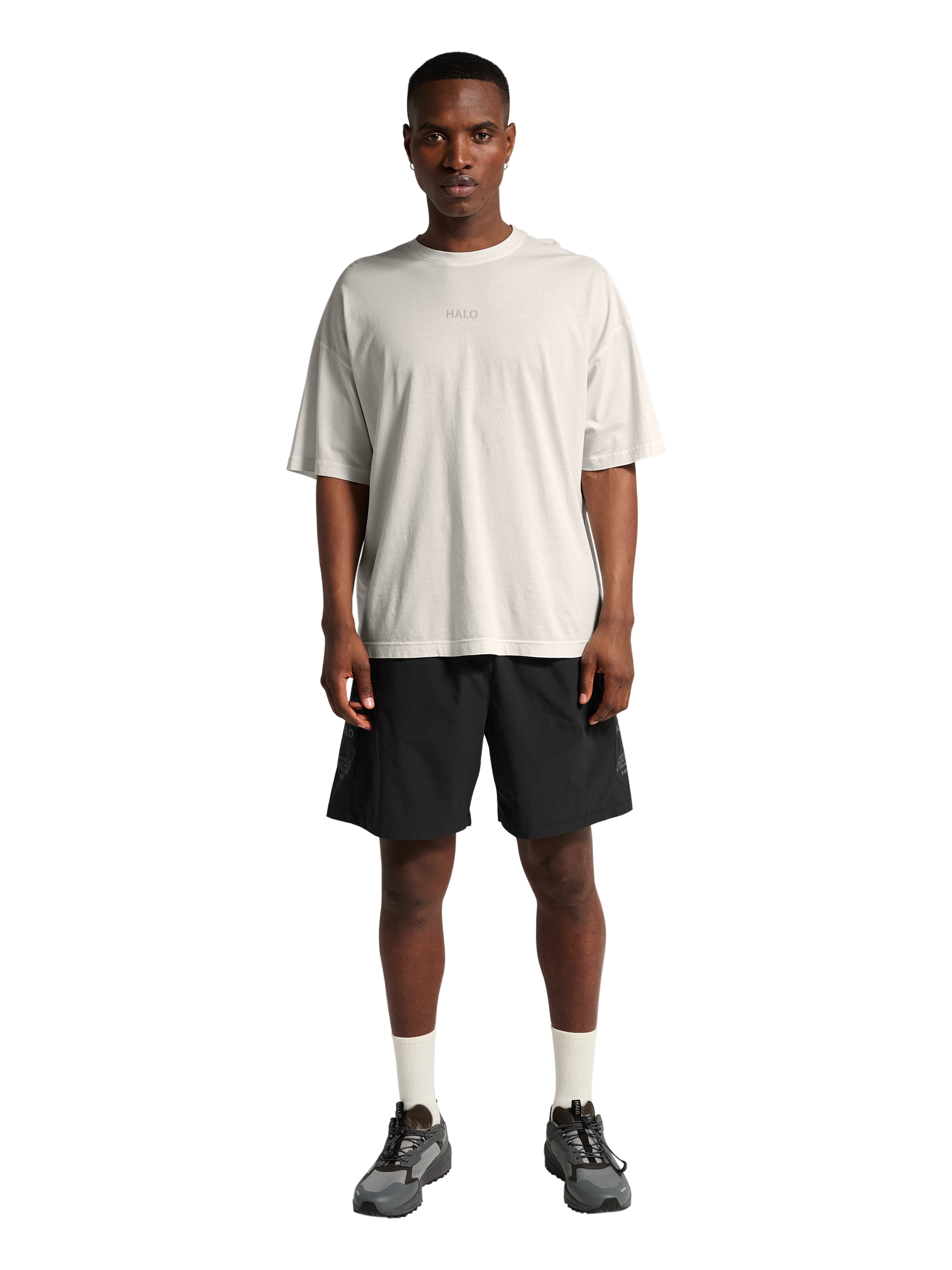 HALO GRAPHIC LOGO BOXY T-SHIRT