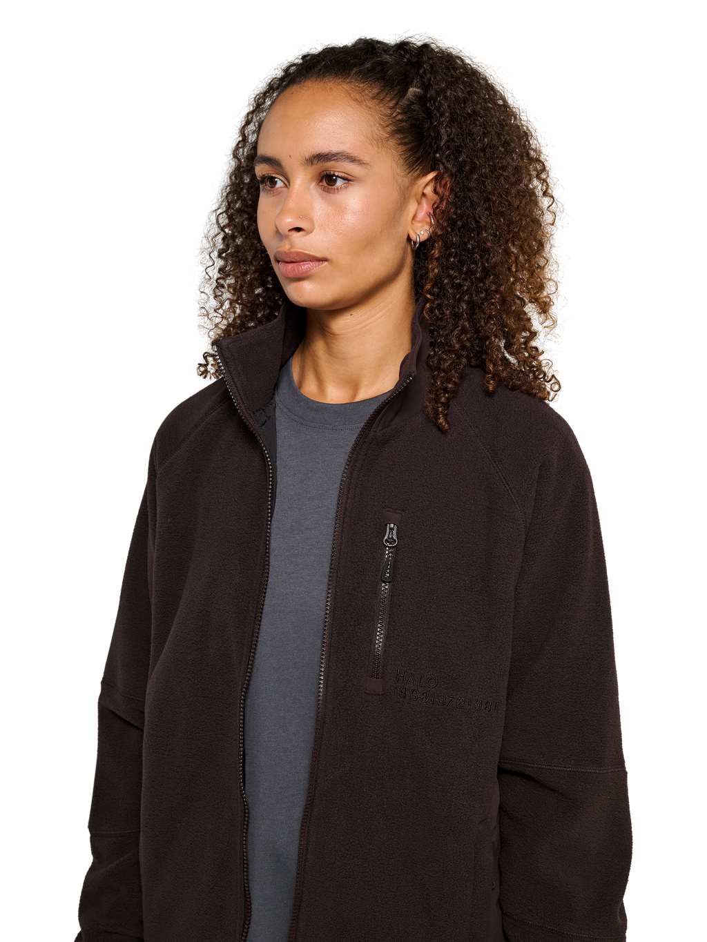 HALO WINDPROOF TEDDYFLEECE JACKET