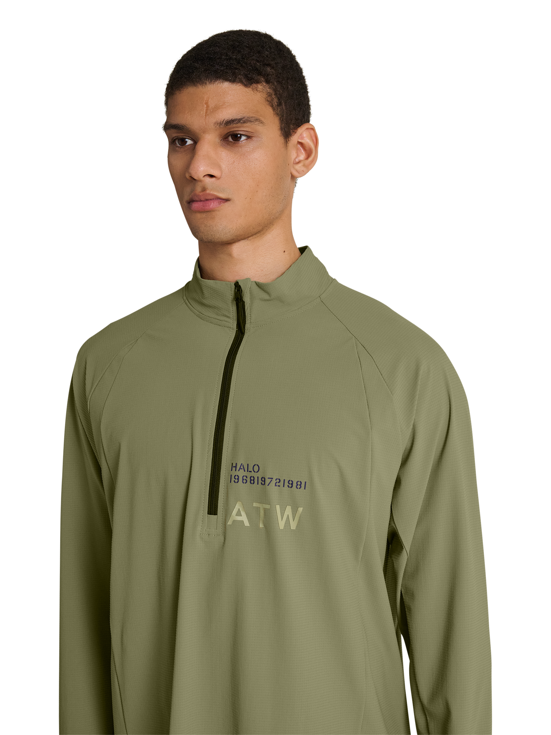 HALO AIR HALF ZIP SHIRT