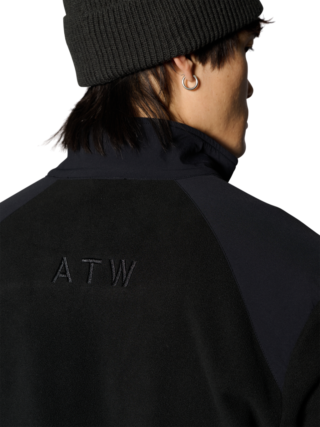 HALO PANELED FLEECE JACKET