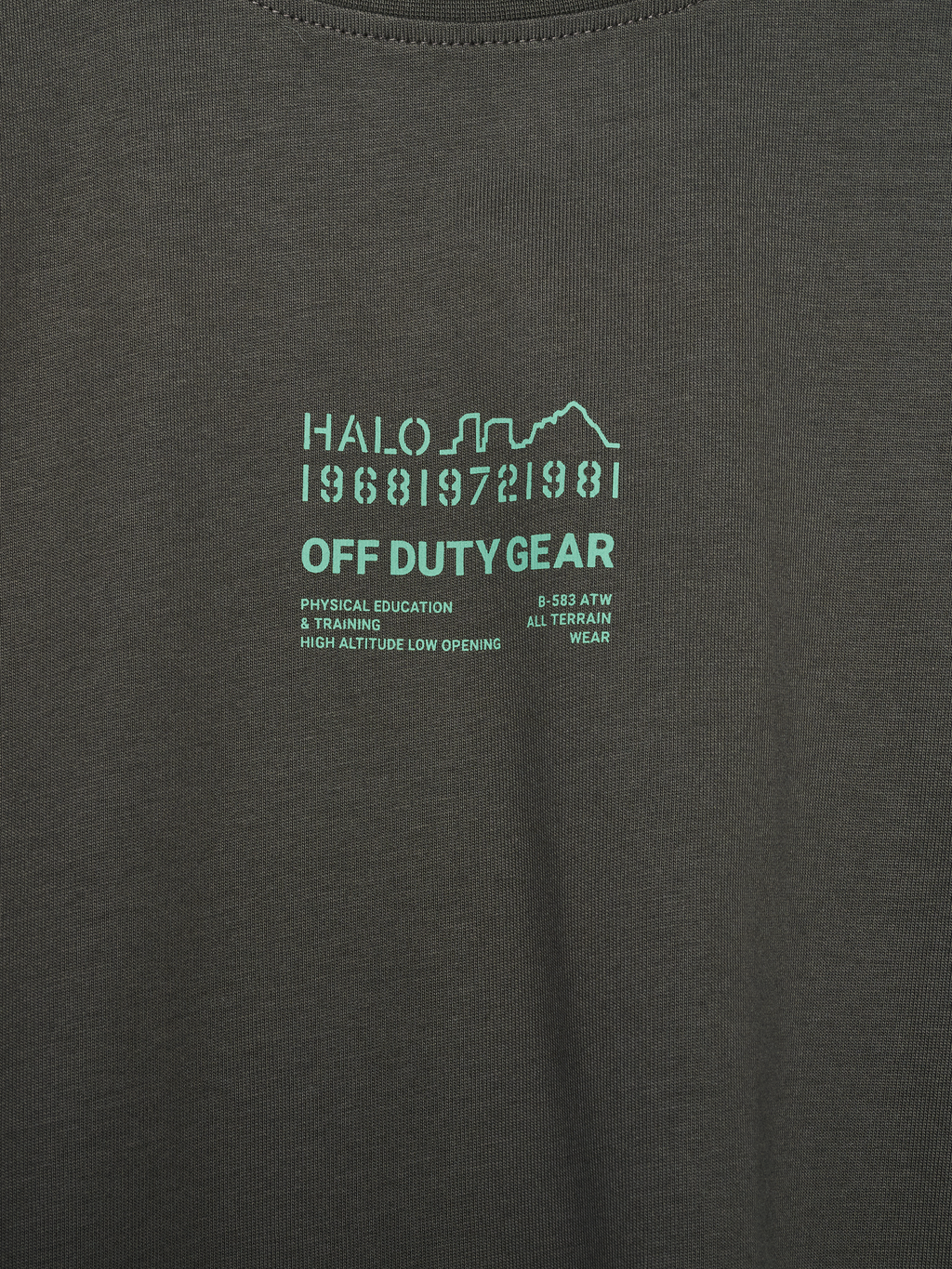 HALO GRAPHIC BOXY T-SHIRT
