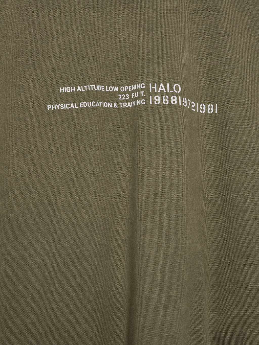 HALO GRAPHIC BOXY T-SHIRT