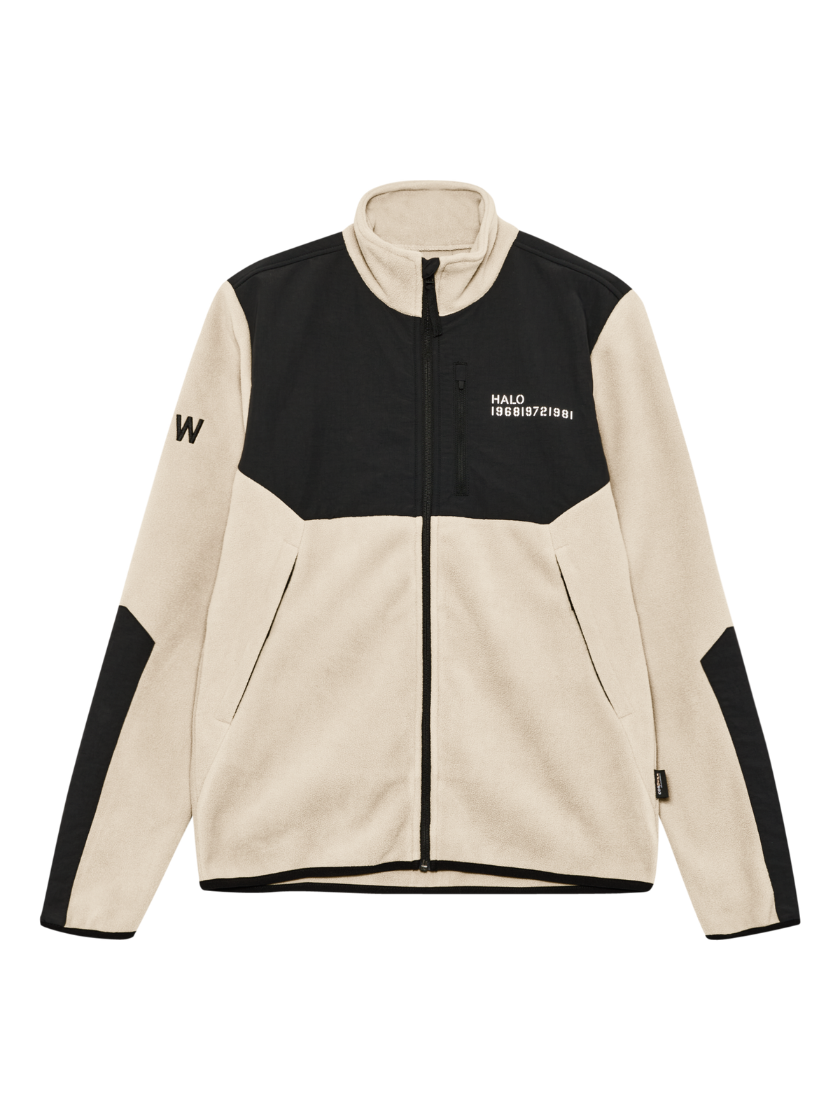 HALO BLOCKED ZIP FLEECE