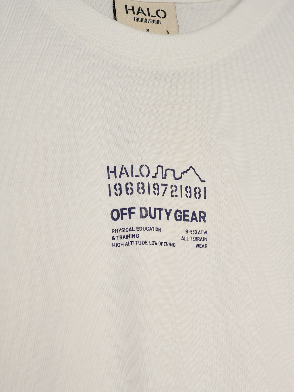 HALO GRAPHIC BOXY T-SHIRT