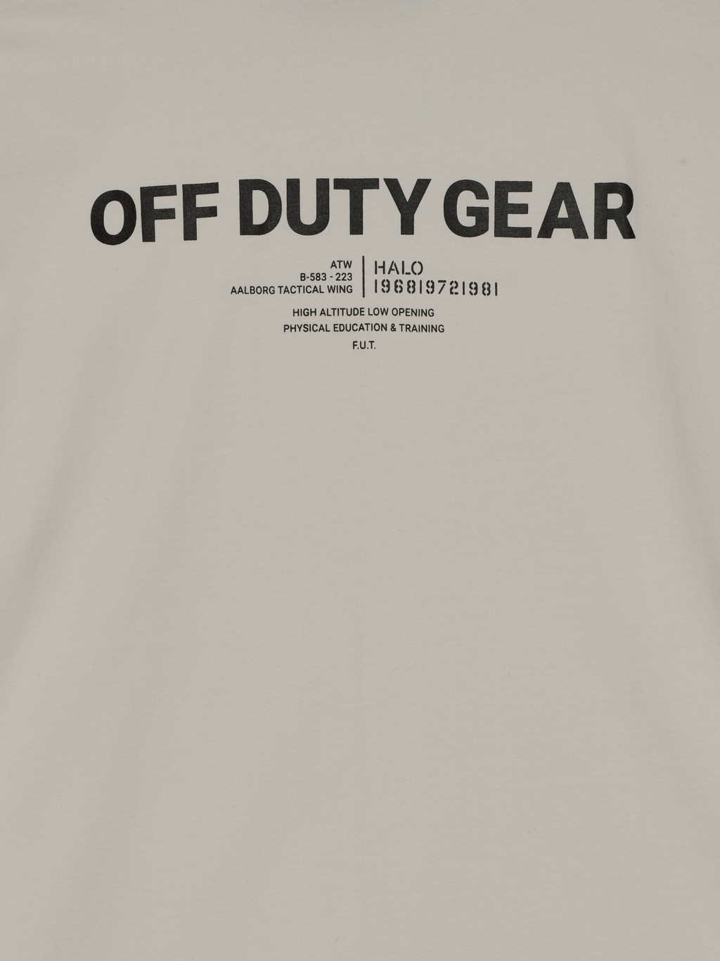 HALO GRAPHIC BOXY T-SHIRT